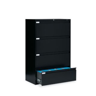 Global Total Office 9300 Series 36 W Four Drawer Lateral File
