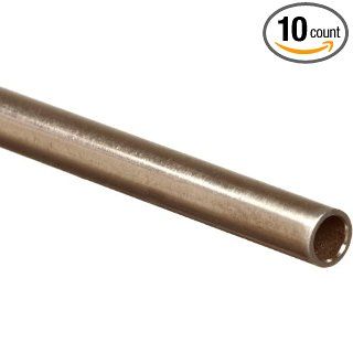 Stainless Steel 304 Hypodermic Round Tubing, 14 Gauge, 0.0830" OD, 0.049" ID, 0.017" Wall, 60" Length (Pack of 10) Metal Hypodermic Tubing