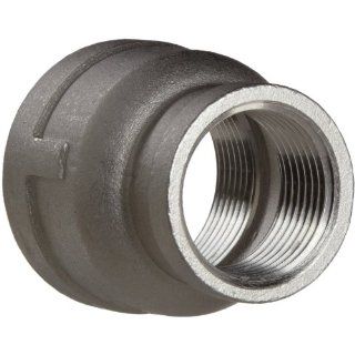 Stainless Steel 304 Cast Pipe Fitting, Reducing Coupling, Class 150, 1 1/2" X 1" NPT Female Industrial Pipe Fittings