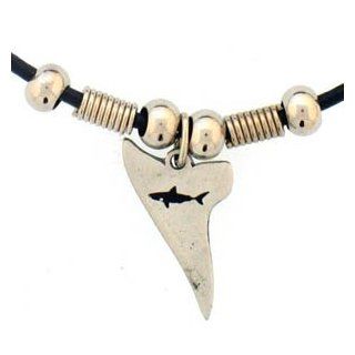 Earth Spirit Shark Tooth Necklace Pendant Western Women's Men's Jewelry Jewelry