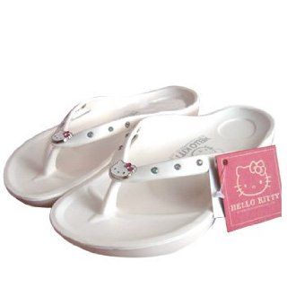 Hello Kitty Sandals White/Crystals Toys & Games