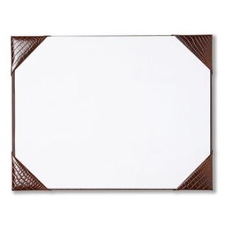 large demy leather desk blotter pad by sassy gifts