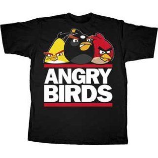Angry Birds Run DMC Logo T shirt Clothing