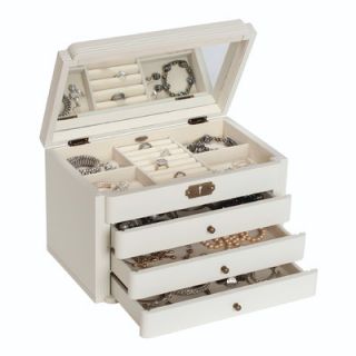 Mele & Co. Abilene Vintage Wooden Jewelry Box