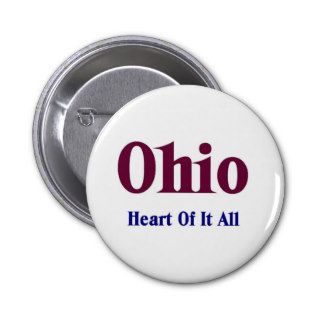 Ohio  Heart of it all Pin
