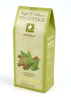 Ivy Cottage Premium Scone Mix   Cinnamon Oatmeal  Biscuits Gourmet  Grocery & Gourmet Food