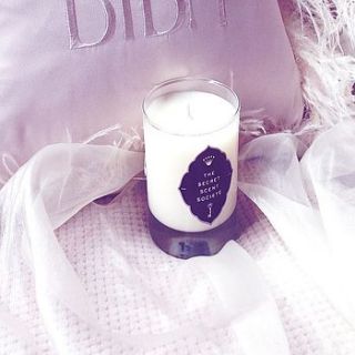 lavender and osmanthus soy candle by the secret scent societé