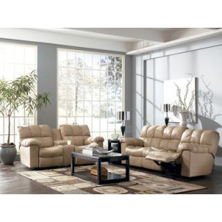 Signature Design by Ashley Valley Leather Reclining Sofa