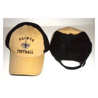 NFL New Orleans Saints Script Slouch Fit Adjustable Hat Cap Lid  Sports Fan Baseball Caps  Sports & Outdoors