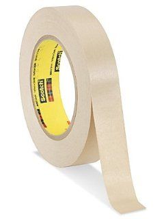 3M 250 Flatback Masking Tape   1" x 60 yards  Packing Tape 