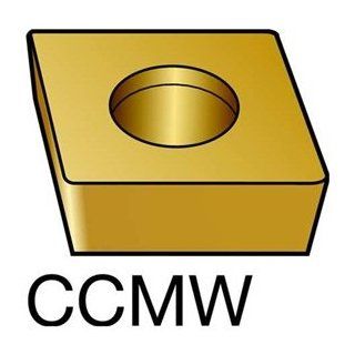 Carbide Turning Insert, CCMW 3(2.5)1 H13A, Pack of 10