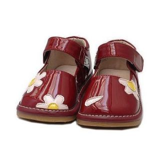 'ruby' infant mary jane 'squeaky' shoes by my little boots