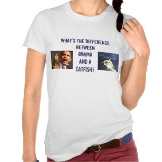 Obama and the catfish t shirt