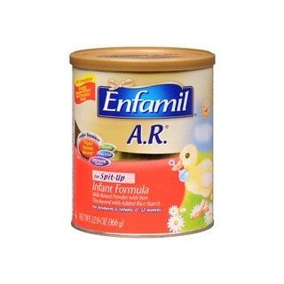 Enfamil A.R. Infant Formula Powder 12.9 oz Can makes 91 Fluid Ounces 93.0 oz. (Quantity of 3) Health & Personal Care
