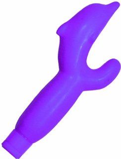 Waterproof Purple Soft Touch Wireless Petite Dolphin G Spot Kisser Vibrator Health & Personal Care