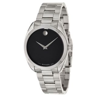 Movado Men's 0606778 'Museum' Stainless Steel Swiss Quartz Watch Movado Men's Movado Watches