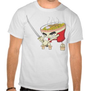 Ramen Shirt  Cute Ramen Bowl with Sword Shirt