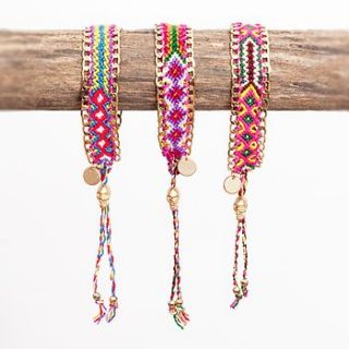 valentina handmade friendship bracelets by bloom boutique