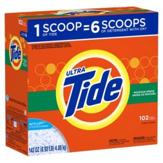Ultra Tide Mountain Spring Laundry Detergent Pow