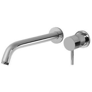 Graff G 6136 LM41W  M.E. Single Handle Wall Mount Bathroom Faucet Finish Steelnox   Bathroom Sink Faucets  