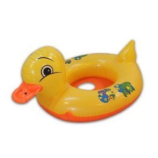 Jolala Inflatable Little Duck Swimming Seat Float Boats with Leg Holes Toys & Games