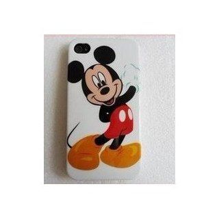 Cute Iphone 5 Mickey Mouse Style Hard Case/cover/protector(white) Cell Phones & Accessories