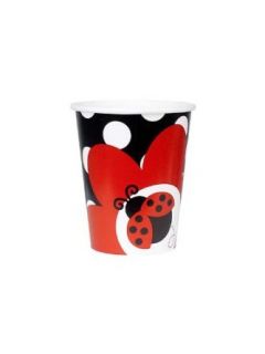 Ladybug Party Cups (8 pack) Clothing