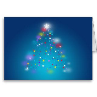 Christmas Tree Magic Cards