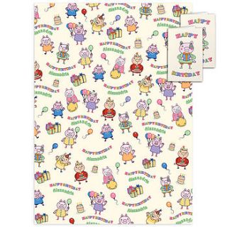 piggy party by paper themes