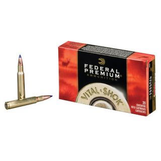 Federal Premium Vital Shok Centerfire 338 Win Mag 210gr PAR Rifle Ammo 443217