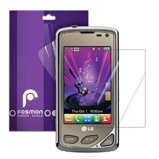 Fosmon Clear (HD) Screen Protector Shield for LG Chocolate Touch VX8575 / 8575 Touch   1 Pack Cell Phones & Accessories