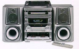Aiwa Z L70 Digital Audio Midi System w/Remote &5 CD Changer —
