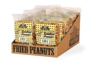 Peanut Trading Company Garlic Fried Peanuts 12 Count  Grocery & Gourmet Food