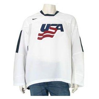 2006/2007 USA Hockey Replica Jersey   White XX Lar  Sports & Outdoors