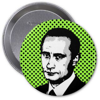 Vladimir Putin Pinback Button