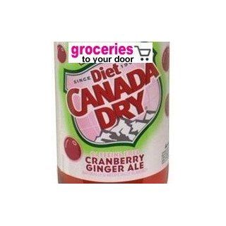 Canada Dry Ginger Ale Diet Cranberry, 12 oz Can (Pack of 24)  Ginger Ale Soft Drinks  Grocery & Gourmet Food