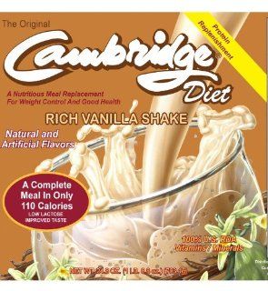 (Rich Vanilla) ORIGINAL 330 CAMBRIDGE DIET PLAN WEIGHT LOSS SHAKE Health & Personal Care
