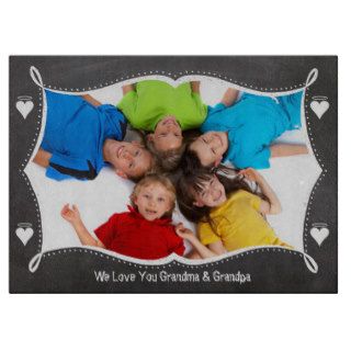 Family Photo Chalkboard We Love YOU