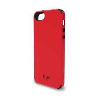 iLuv ICA7H321RED Regatta Dual Layer Case for Applie iPhone 5   1 Pack   Retail Packaging   Red Cell Phones & Accessories