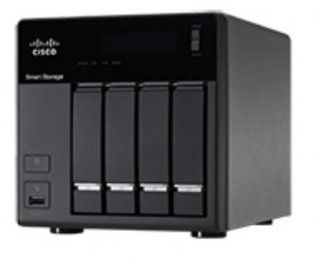 Cisco NSS 324 4 Bay 4 TB (4 x 1 TB) Smart Network Attached Storage NSS324D04 K9 Electronics