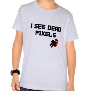 Sarah Marshall Dead Pixels Tee Shirts