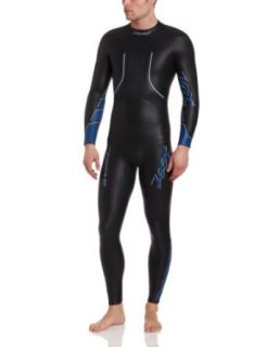 Zoot Sports Men's Z Force 3.0 Wetzoot Wetsuit (Black)  Men S Triathlon Wetsuits  Clothing