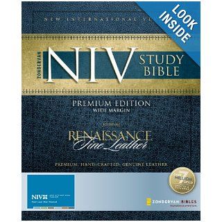Zondervan NIV Study Bible, Premium Edition Zondervan 9780310940791 Books