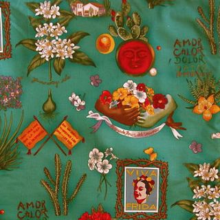 mexican viva frida cushion cover by twentysevenpalms