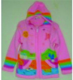 CARDIGAN CHILD PINK embroidery 3D size 6 made in PERU cod325 Sports & Outdoors
