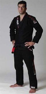 Fuji BJJ KASSEN Gi   Black  Martial Arts Uniform Jackets  Sports & Outdoors