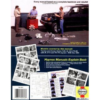 Toyota Landcruiser Series FJ60, 62, 80 and FZJ80, 1980 1996 (Haynes Manuals) John Haynes 9781563923012 Books