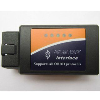 ELM 327 Bluetooth Obdii Obd2 Diagnostic Scanner, Elm327 Wireless OBD 2 Scan Tool Check Engine Light CAR Code Reader Automotive