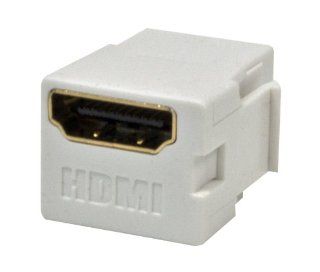 CableWholesale HDMI Female to HDMI Female Keystone Coupler (329 00400WH) Computers & Accessories