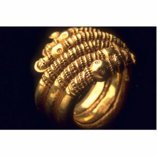 Viking gold ring photo sculptures